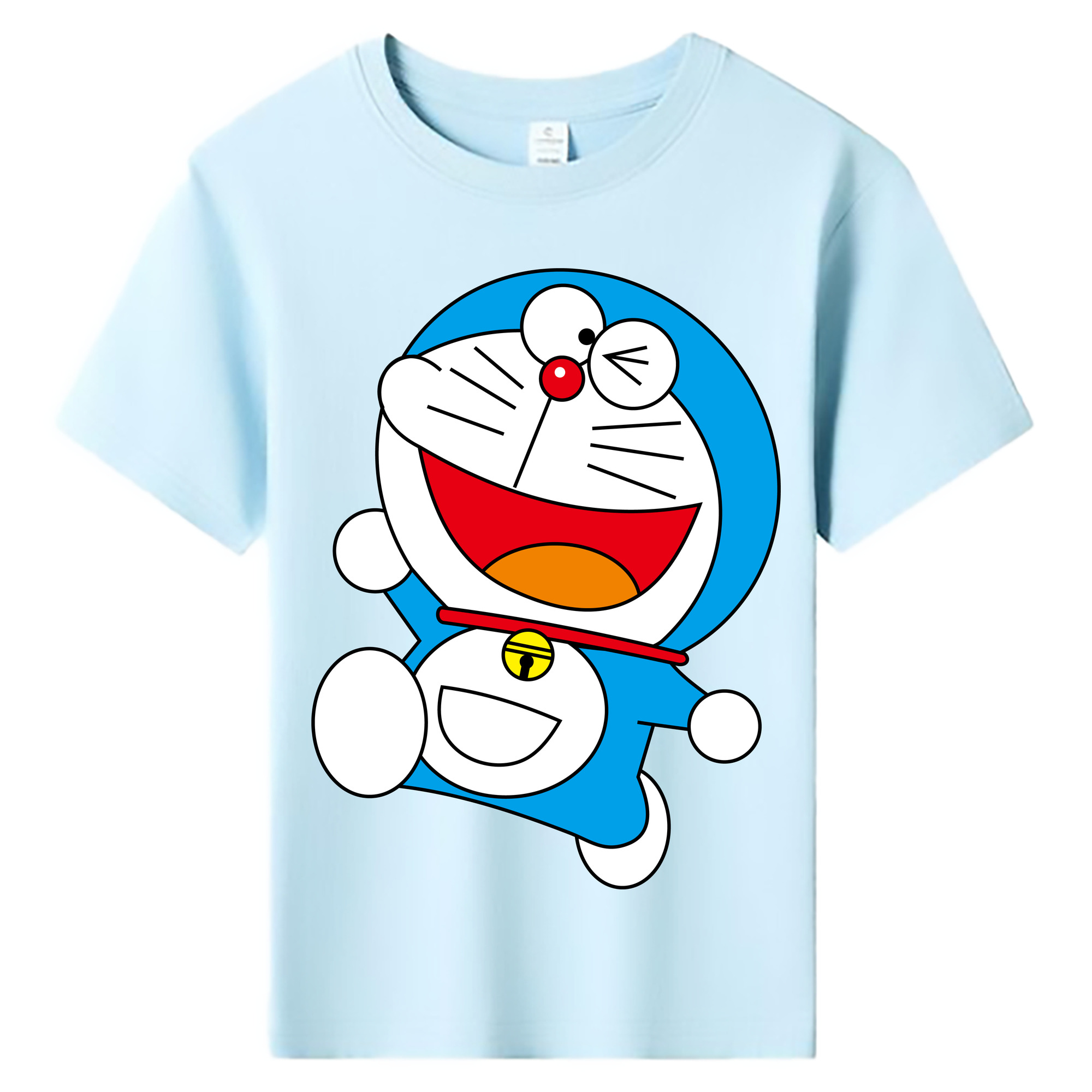 （画像用） ドラえもん Doraemon 綿100％キッズTシャツ（フロントプリント）